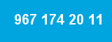 967 174 20 11 967 174 20 11